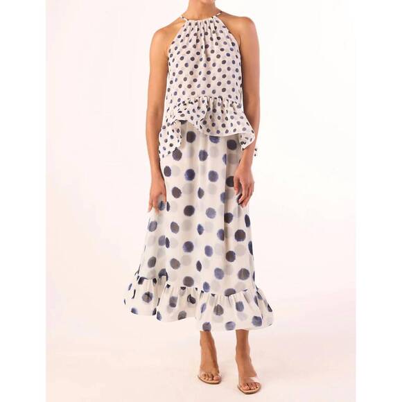 MISA LOS ANGELES Tops - NEW MISA LOS ANGELES women's faith top in polka